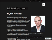 Tablet Screenshot of michaelsampson.net